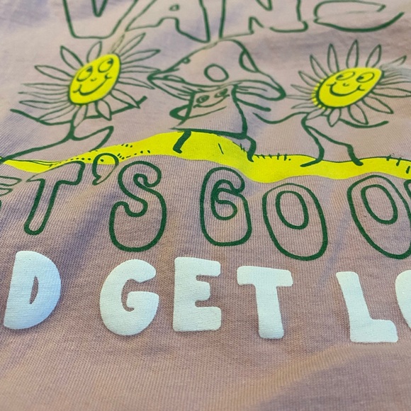 Vans Pink Long Sleeve Tee SZS - Picture 6 of 9